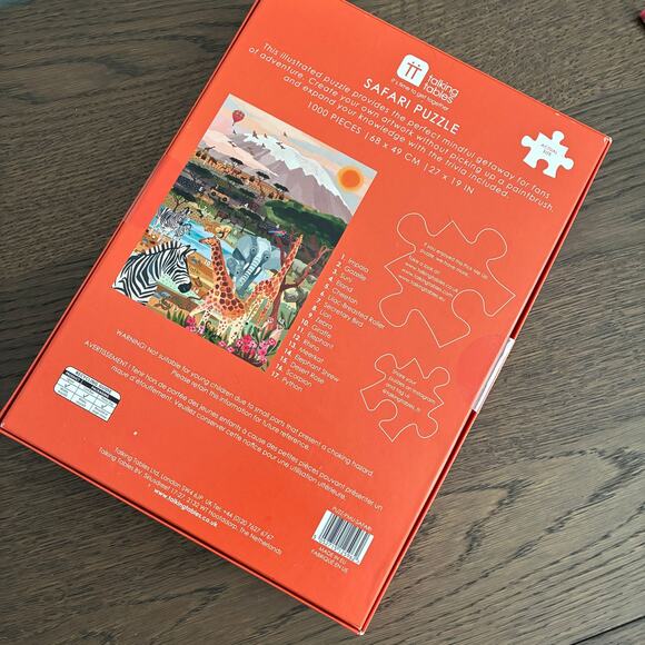 Talking Tables Safari Puzzle Rare - Picture 2 of 5